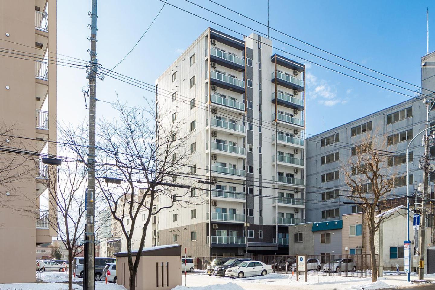札幌市Fantasyアパートメント エクステリア 写真
